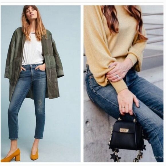 Citizens Of Humanity Cara High Rise Ankle Jeans - Picture 1 of 5